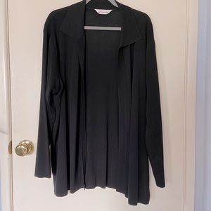 Like new Misook open front long cardigan